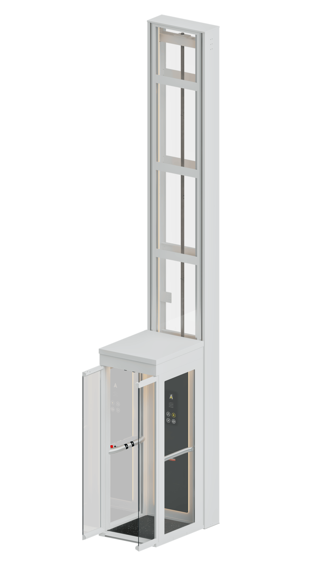 ตัวอย่างภาพลิฟท์ Ascenda Lift ขนาดเล็ก (S)