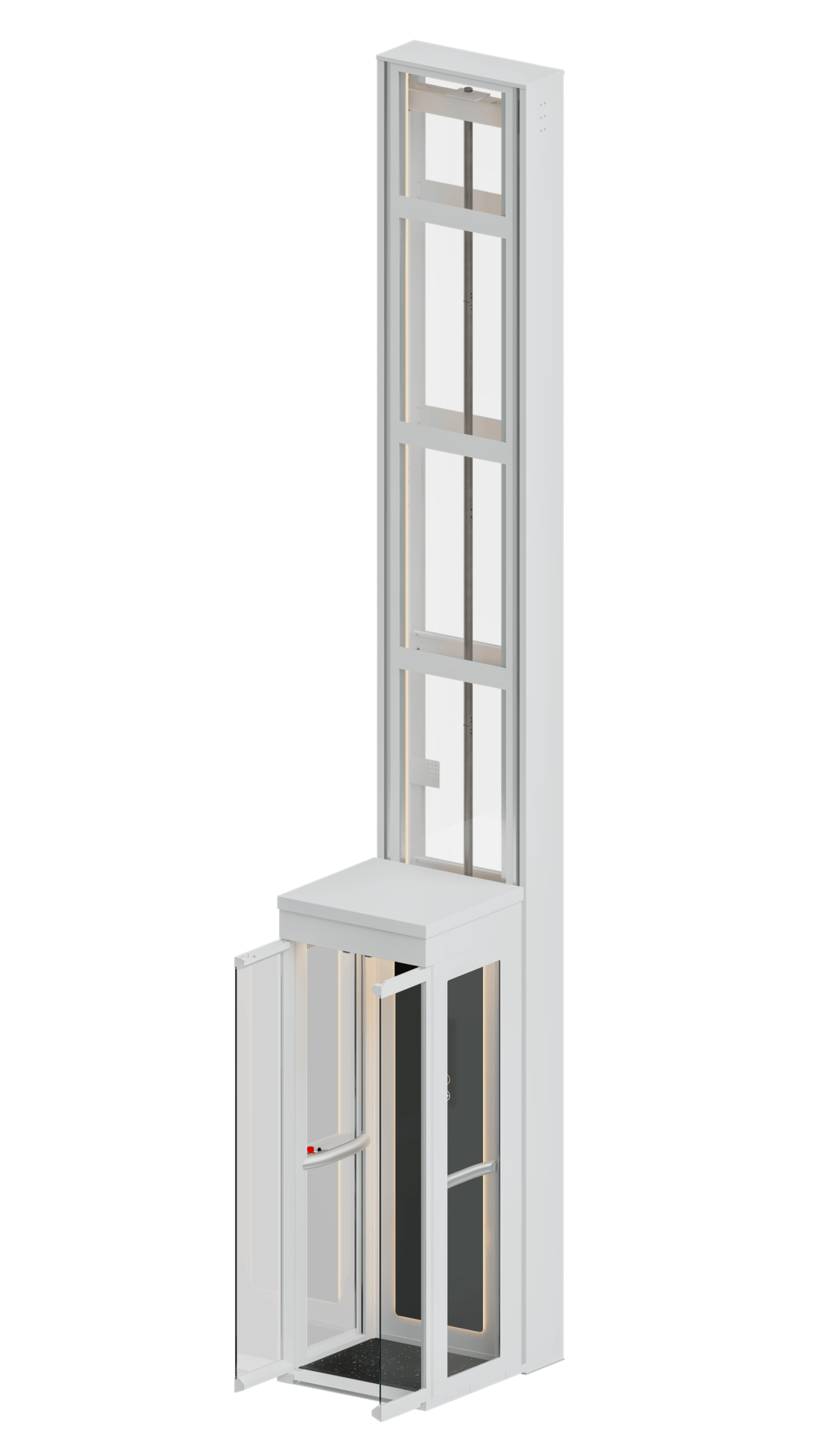 ตัวอย่างภาพลิฟท์ Ascenda Lift ขนาดเล็กพิเศษ (XS)