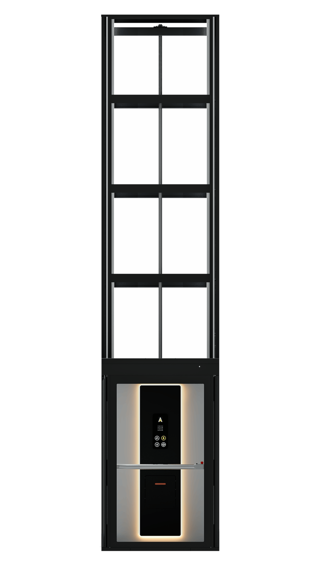 4sizeBlack close straight XL