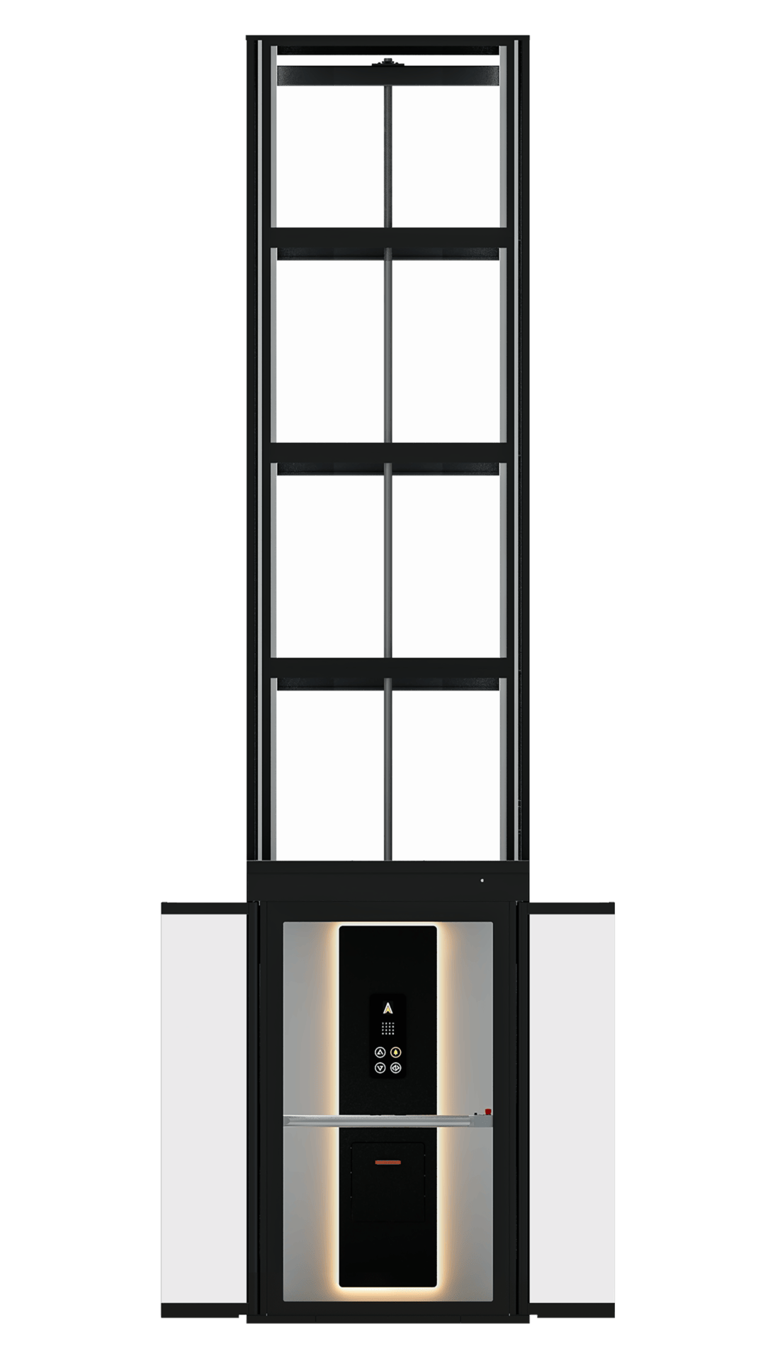 4sizeBlack straight XL