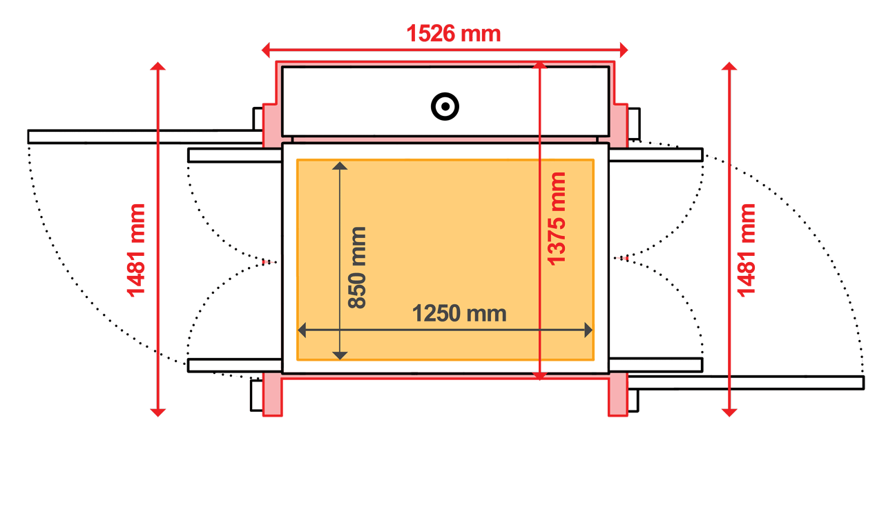 TECHNICAL SPECIFICATIONS Ascenda lift2 XL DOUBLE GATE
