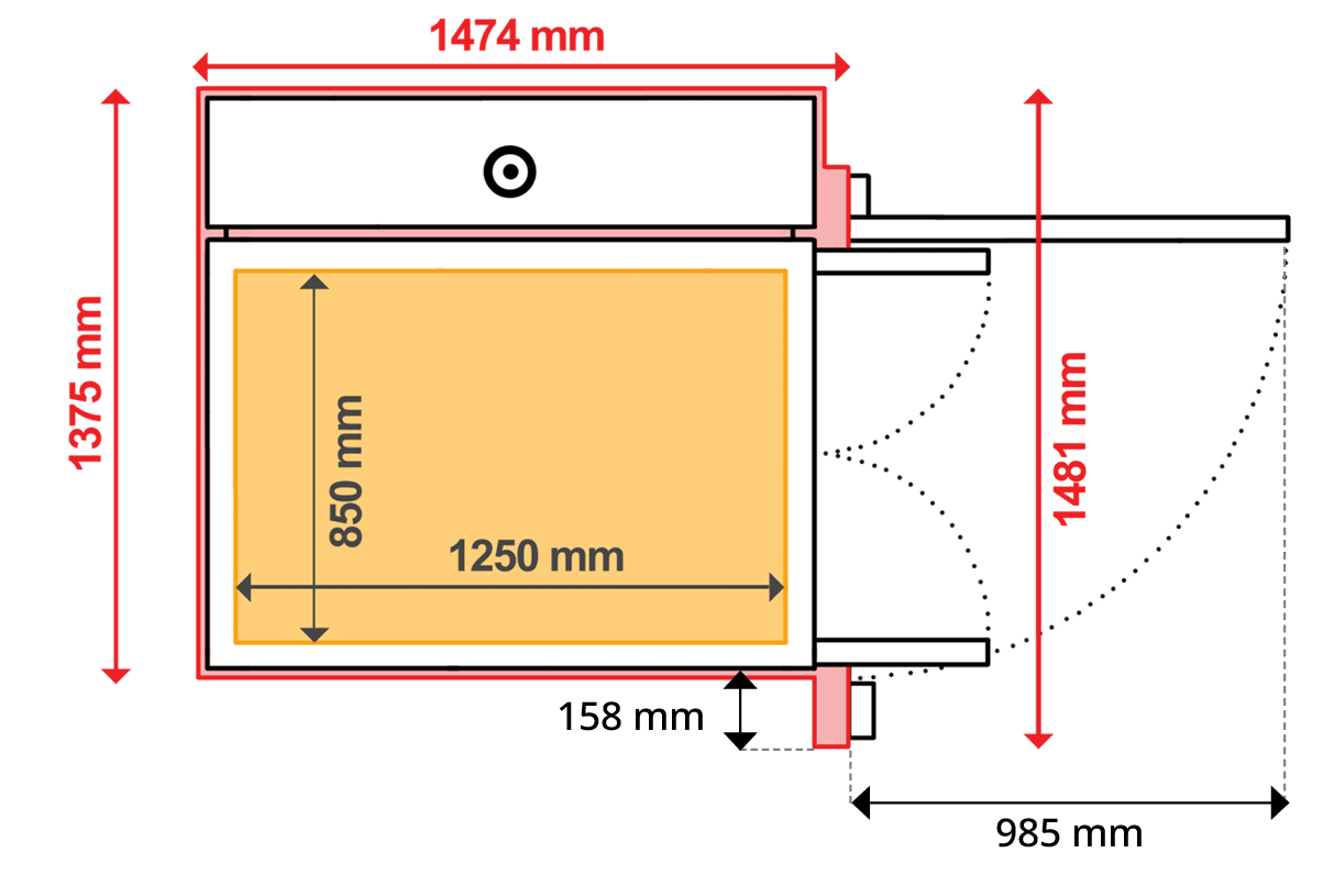 TECHNICAL SPECIFICATIONS Ascenda lift2 XL GATE