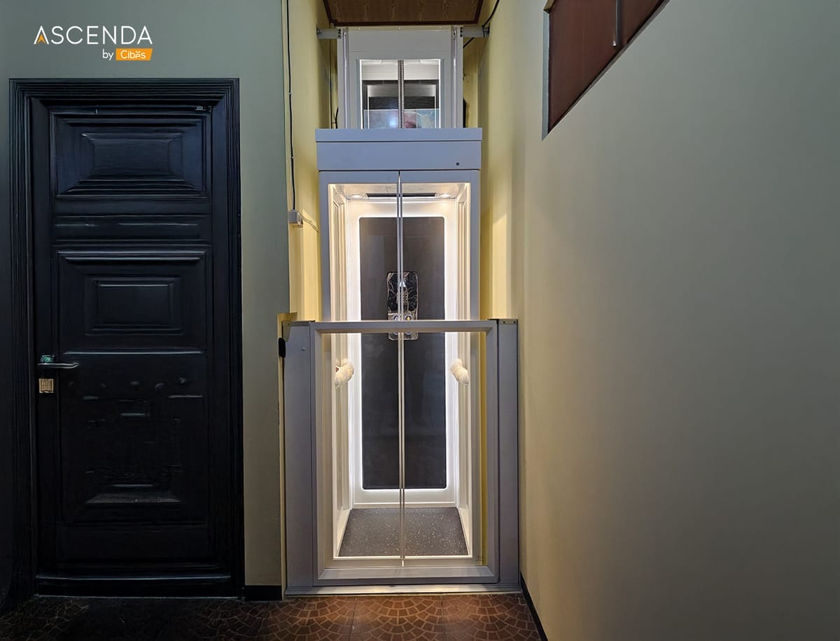 Ascenda Lift Small elevator 0 Ascenda Size S มาพร้อม Gate ลิฟท์บ้าน 2 ชั้น จากประเทศอินโดนีเซีย| ภาพตัวอย่างลิฟท์บ้าน