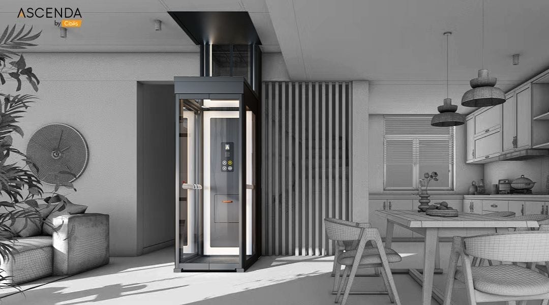 Ascenda Lift ลิฟท์บ้านระบบสกรูจากสวีเดนที่กำลังได้รับความนิยมในประเทศไทย