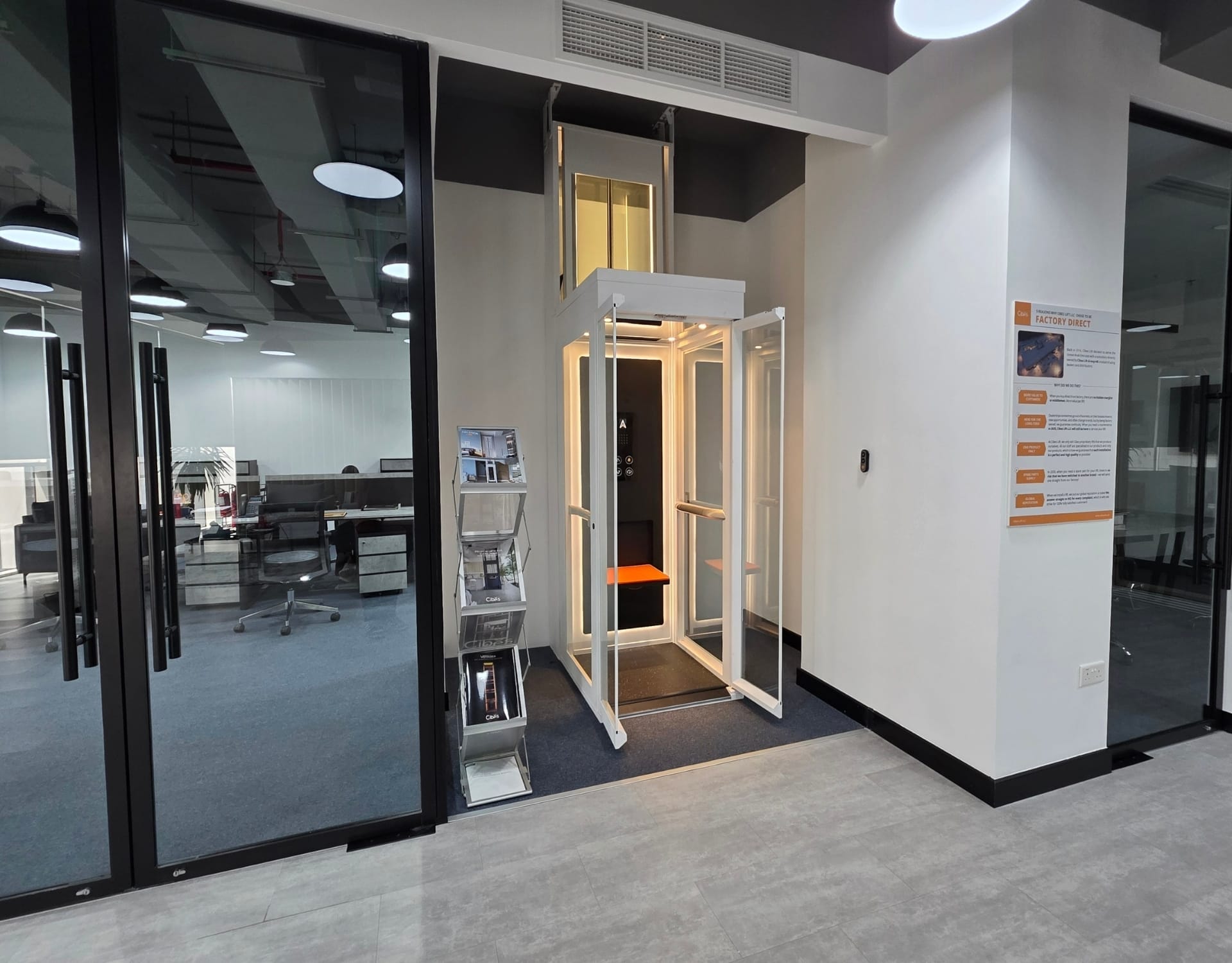 ลิฟท์บ้าน 2 ชั้นAscenda Dubai UAE MENA