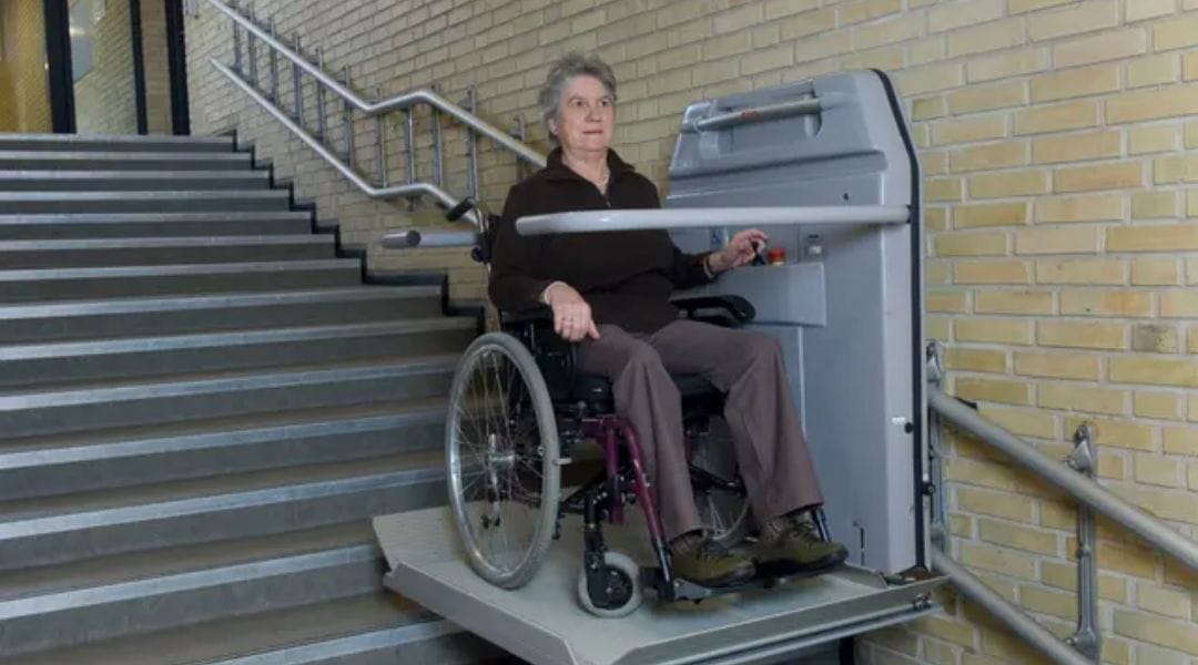 การออกแบบดีไซน์ของลิฟต์บันได