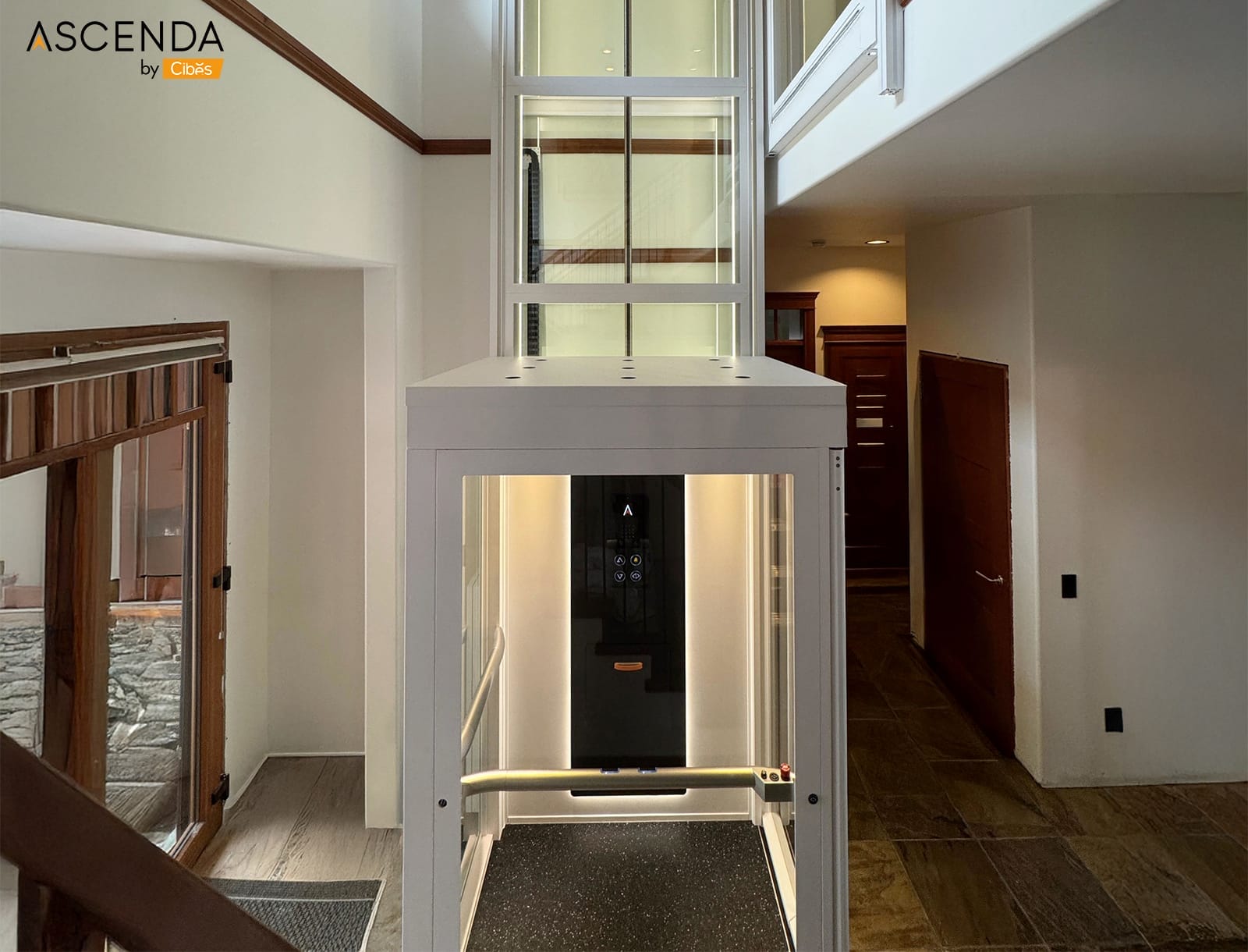 Ascenda XL ลิฟท์วีลแชร์ ลิฟต์ขนาดใหญ่ Home elevator